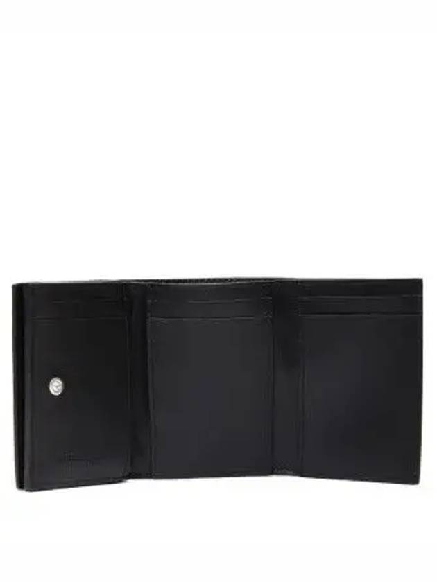 Intrecciato Half Wallet Black - BOTTEGA VENETA - BALAAN 3