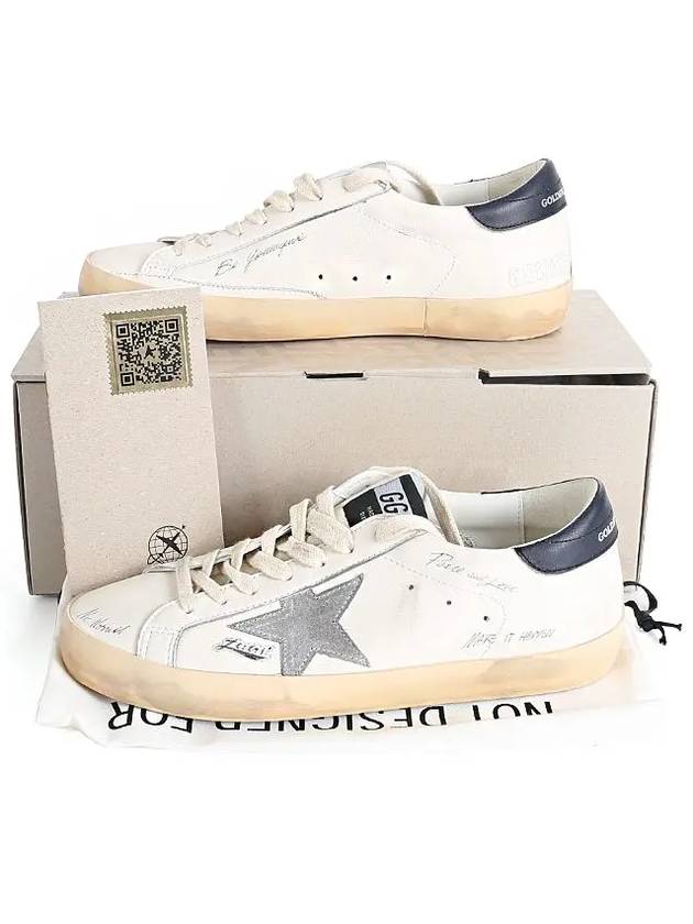 Superstar Classic Black Tab Low Top Sneakers White - GOLDEN GOOSE - BALAAN 9