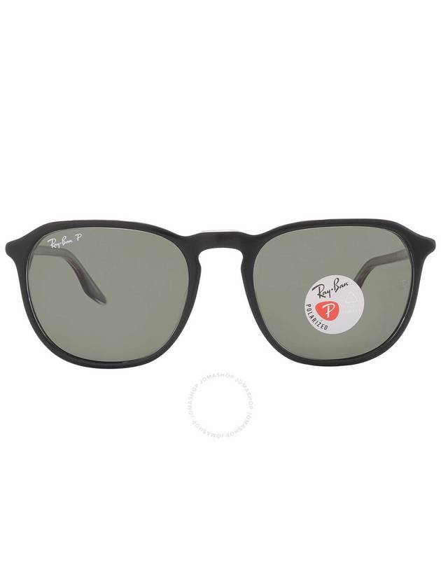 Ray Ban Polarized Green Sport Unisex Sunglasses RB2203 919/58 55 - RAY-BAN - BALAAN 1