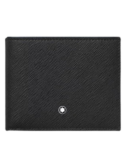 Sartorial 6CC Leather Half Wallet Black - MONTBLANC - BALAAN 2