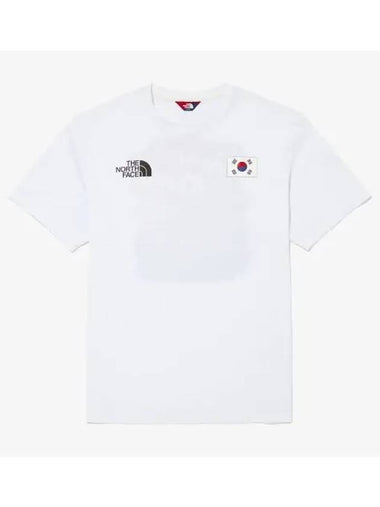 The North Face OT7UQ18A PO Team Korea Coloring Short Sleeve Round Tee - THE NORTH FACE - BALAAN 1