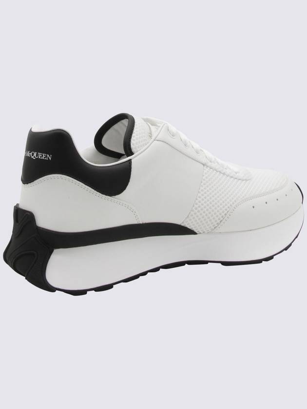 24FW Sneakers 796138 WIDNQ 9089 WHITE BLACK - ALEXANDER MCQUEEN - BALAAN 5