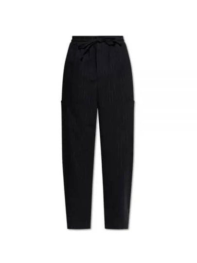 Straight Cargo Jogging Straight Pants Black - KENZO - BALAAN 2