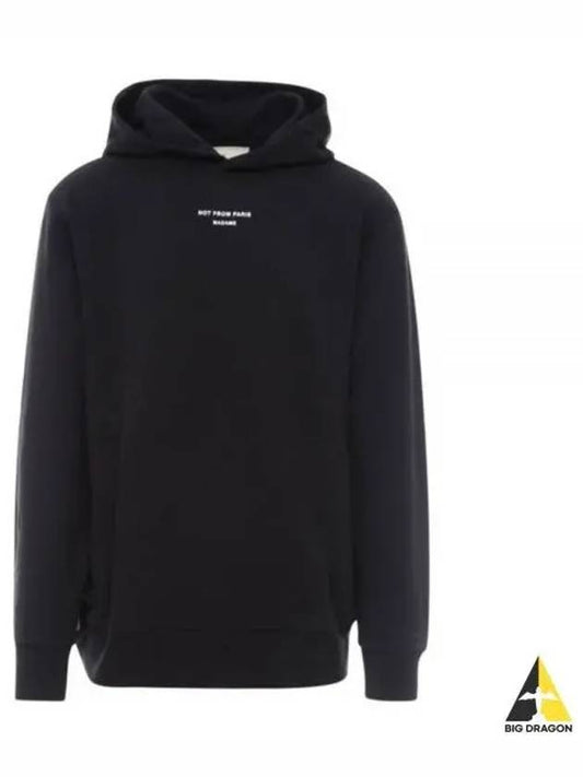 Not From Paris Madame printed Hoodie PER MP04 BLACK - DROLE DE MONSIEUR - BALAAN 1