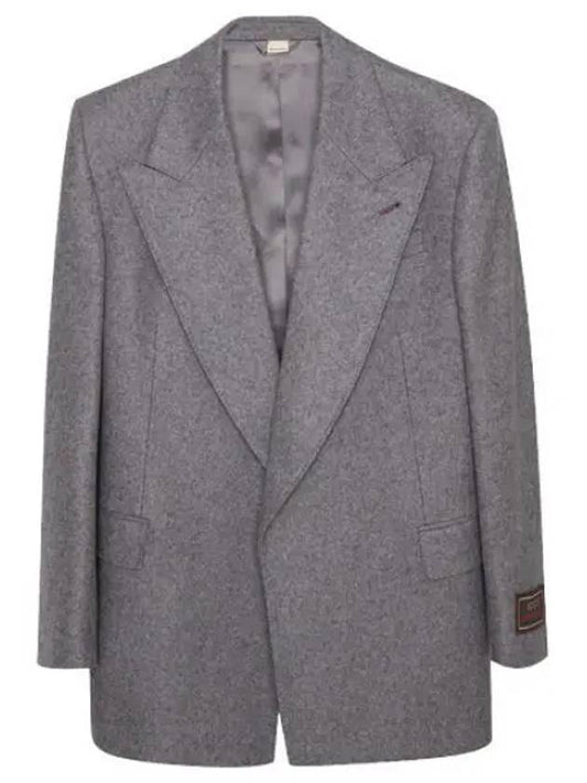 Blazer Wool Cashmere Formal Jacket - GUCCI - BALAAN 1