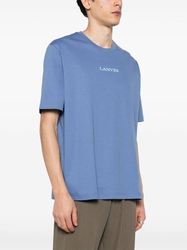 Long Sleeve T-Shirt RM TS0010 J134 E24 224 CORNFLOWER - LANVIN - BALAAN 4