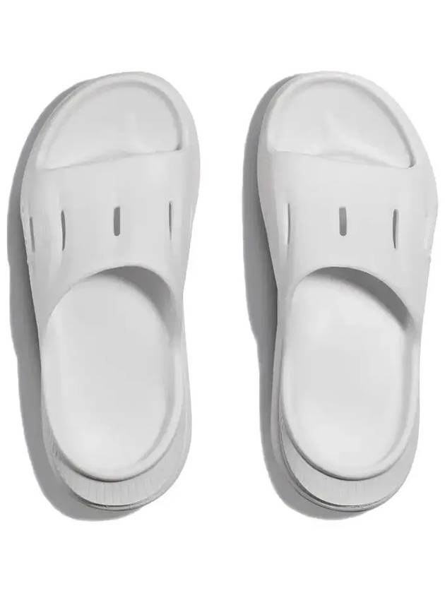 Ora Recovery Slide 3 Slippers White - HOKA ONE ONE - BALAAN 4