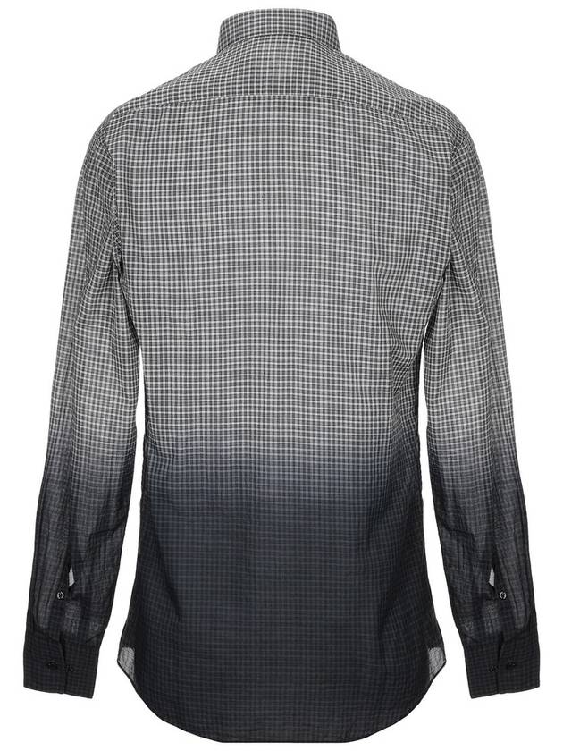 gradation check shirt - NEIL BARRETT - BALAAN 5