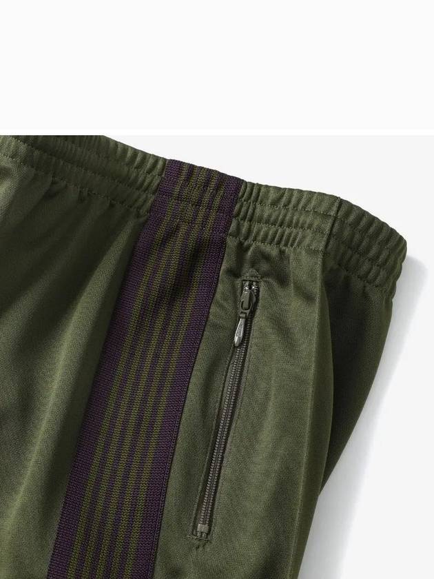 Poly Smooth Narrow Track Pant Olive - NEEDLES - BALAAN 4