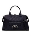 V logo duffel bag black - VALENTINO - BALAAN 2