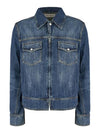 Trucker Vintage Denim Jacket Blue - OUR LEGACY - BALAAN 1