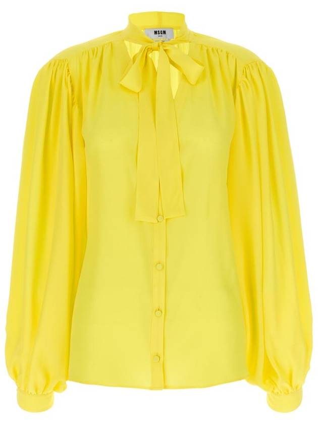 Shirt 3641MDE2424710606 Yellow - MSGM - BALAAN 2