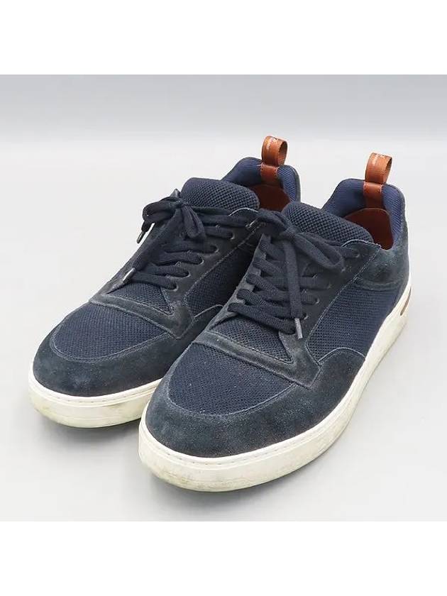 Smith Market Navy Sneakers Men s Shoes - LORO PIANA - BALAAN 5