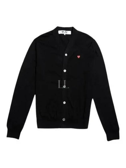 Heart Wappen Cardigan Black - COMME DES GARCONS - BALAAN 2