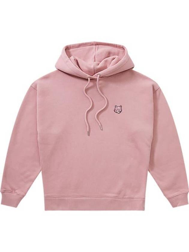 Bold Fox Head Patch Comfort Hoodie Pink - MAISON KITSUNE - BALAAN 2