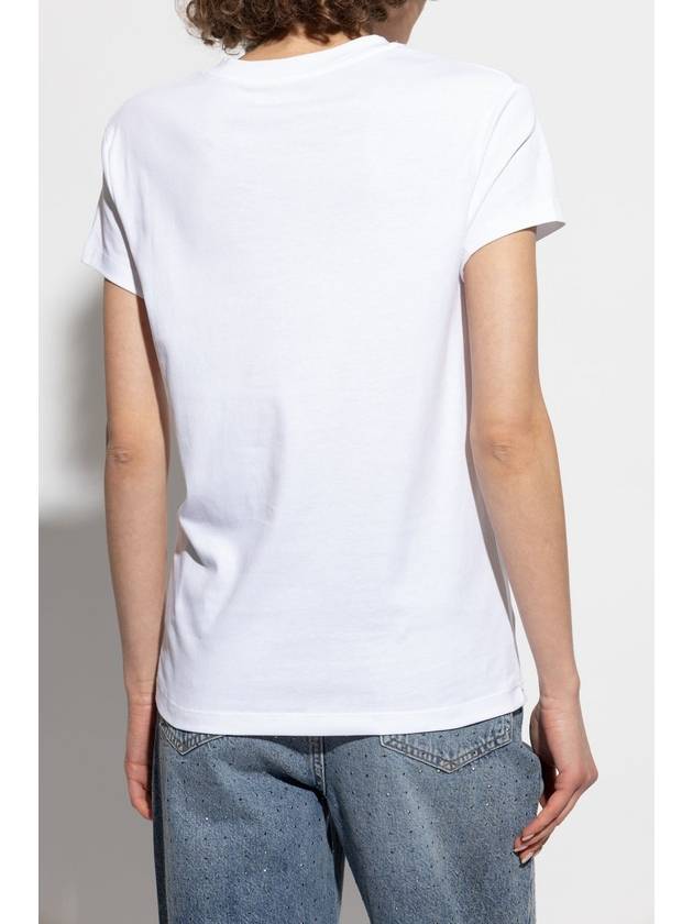 Zadig & Voltaire T-shirt Walk, Women's, White - ZADIG & VOLTAIRE - BALAAN 4