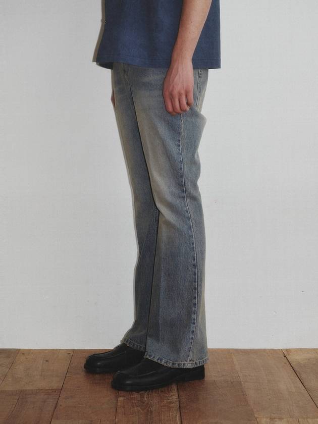 New Classic Flare Denim Pants_Vintage Blue - KINETO - BALAAN 1