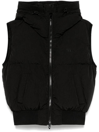 W Peyt SSL New P1 Padded Vest Black - DIESEL - BALAAN 2