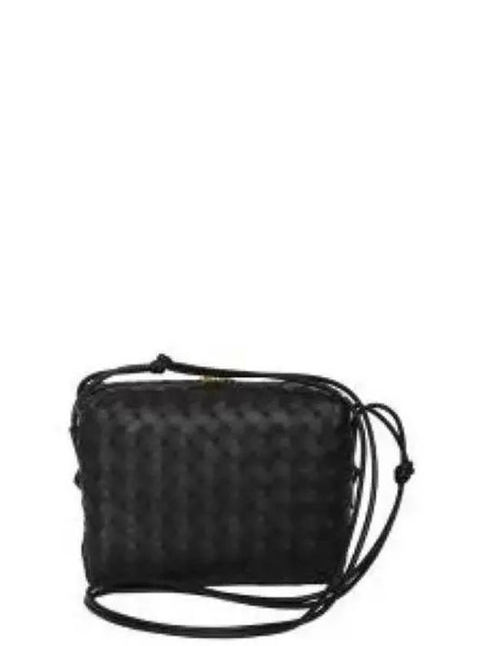 Loop Small Cross Bag Black - BOTTEGA VENETA - BALAAN 2