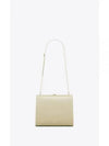 Le Anne Marie Small Vinyl Shoulder Bag Desert Sand - SAINT LAURENT - BALAAN 2