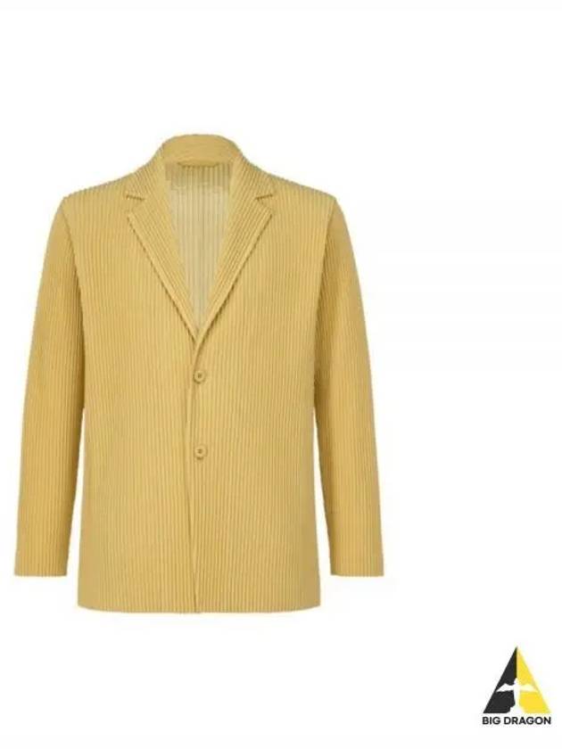 Tailored Pleated 1 Suit Yellow - ISSEY MIYAKE - BALAAN 2