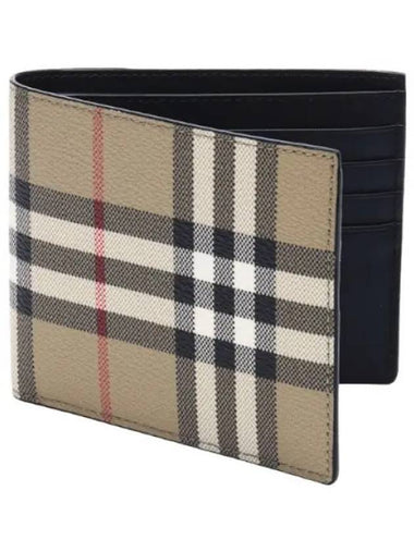 Check Classic Half Wallet - BURBERRY - BALAAN 1