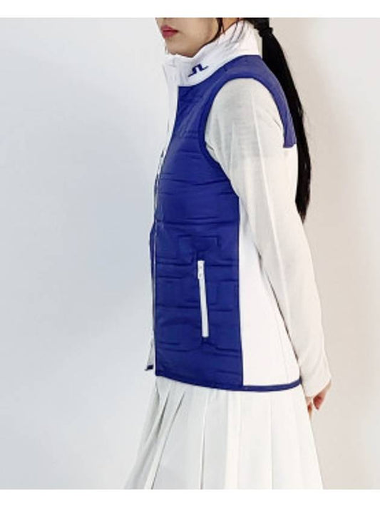 Golf Lightweight Stefania Hybrid Vest GWOW11228 Sodalite Blue - J.LINDEBERG - BALAAN 2