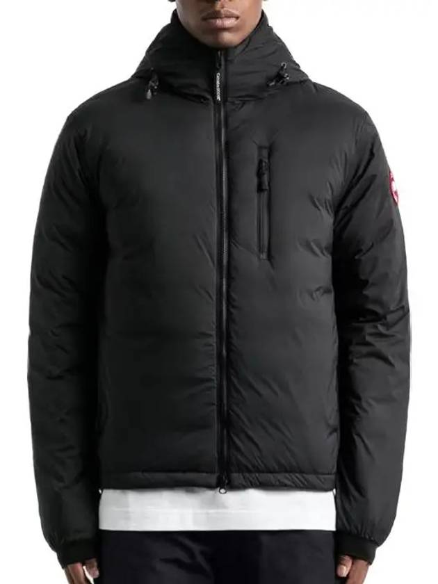 Lodge Down Hooded Padding Jacket Black - CANADA GOOSE - BALAAN 3