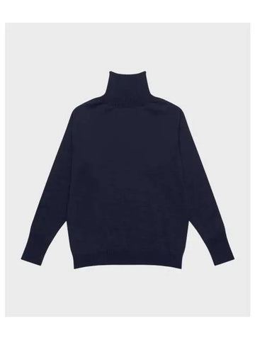 ANDERSEN Marine Turtleneck Navy Blue - ANDERSEN-ANDERSEN - BALAAN 1