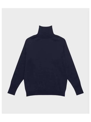 ANDERSEN Marine Turtleneck Navy Blue - ANDERSEN-ANDERSEN - BALAAN 1