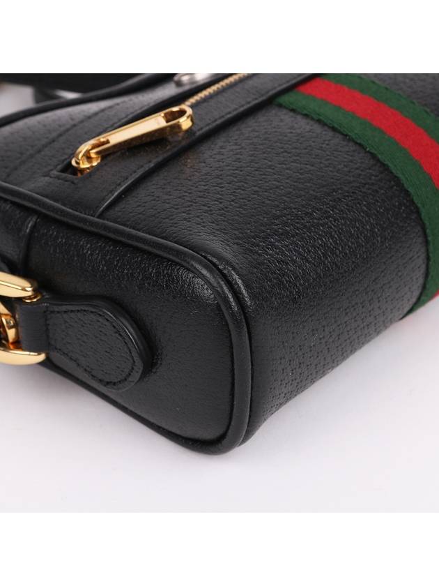 Samsun Ophidia black mini cross bag 517350 - GUCCI - BALAAN 8