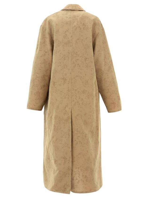 Cotton Faille Trench Coat Camel - MAISON MARGIELA - BALAAN 3