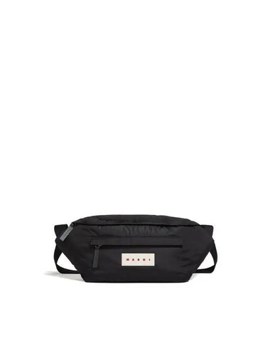 Logo Belt Bag Black - MARNI - BALAAN 1