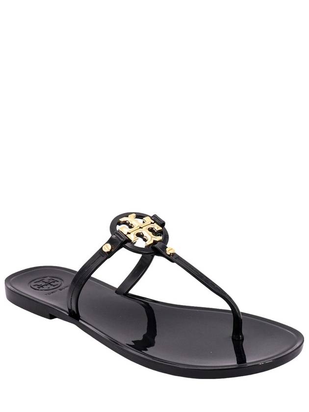 Miller Mini Flat Thong Flip Flop Black - TORY BURCH - BALAAN 3