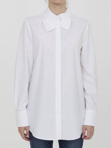 Cotton Poplin Shirt - VALENTINO - BALAAN 1