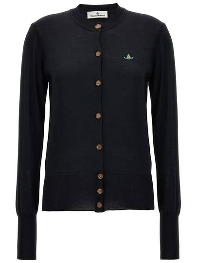 Bea Knit Cardigan Black - VIVIENNE WESTWOOD - BALAAN 2