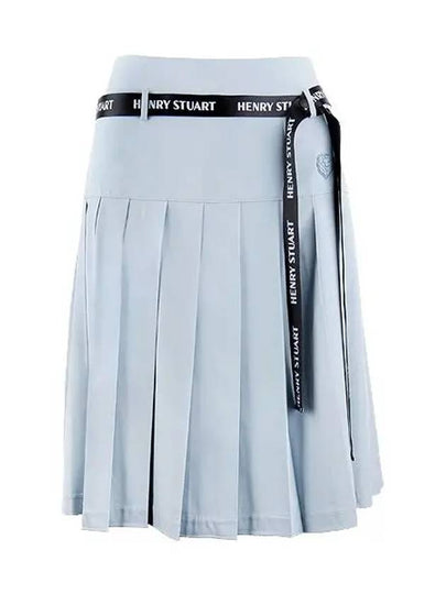 Golf Women s Medium Pleated Skirt Blue - HENRY STUART - BALAAN 2