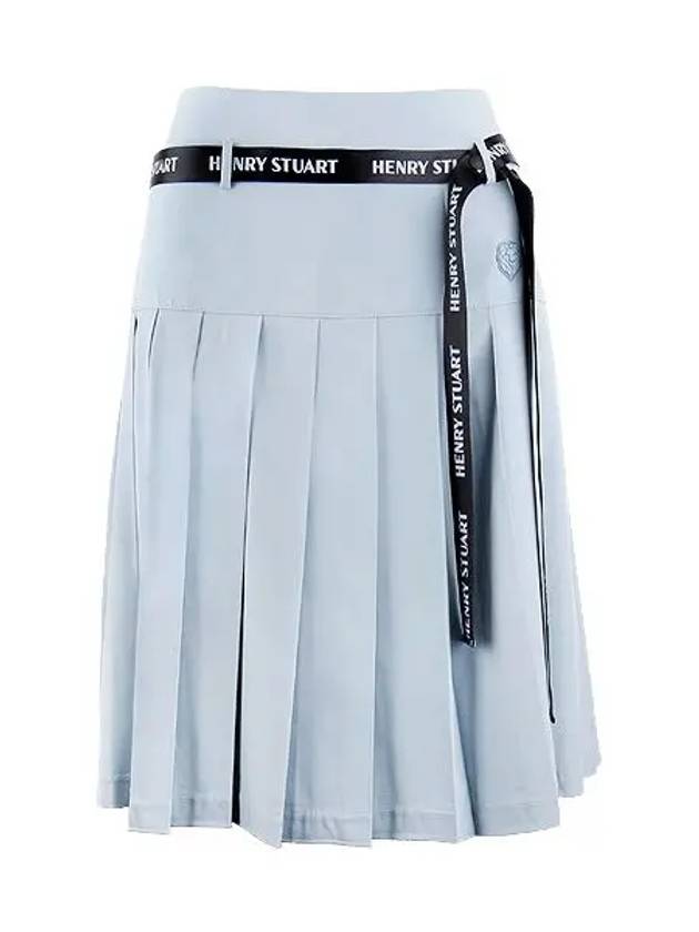 Golf Women s Medium Pleated Skirt Blue - HENRY STUART - BALAAN 1