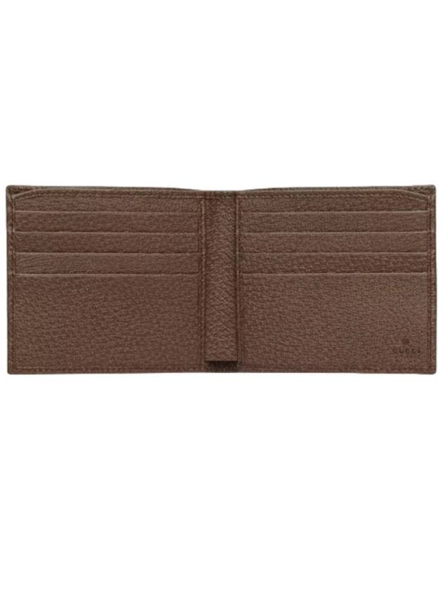 Ophidia GG Half Wallet Beige Ebony - GUCCI - BALAAN 3