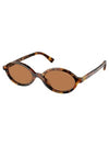 Eyewear Mu Regard Sunglasses Camel - MIU MIU - BALAAN 1