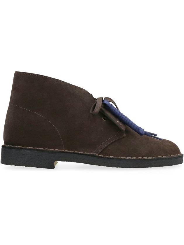 Suede Desert Ankle Boots Brown - CLARKS - BALAAN 3