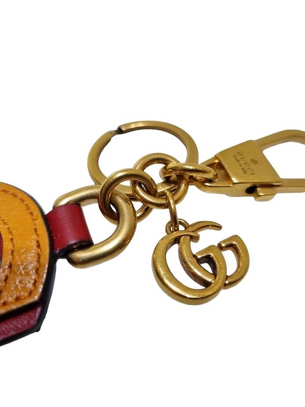 Women s 727656 Gold GG Logo Letter Keychain Key Holder - GUCCI - BALAAN 4