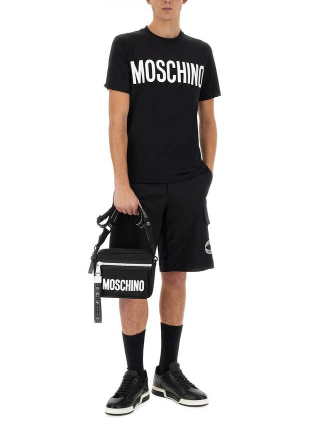 short pants 03511555 BLACK - MOSCHINO - BALAAN 3