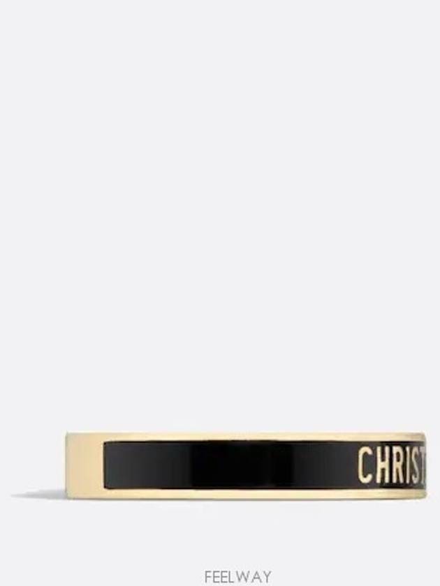 Dior Night Code Ring Gold Finish Metal White - DIOR - BALAAN 4