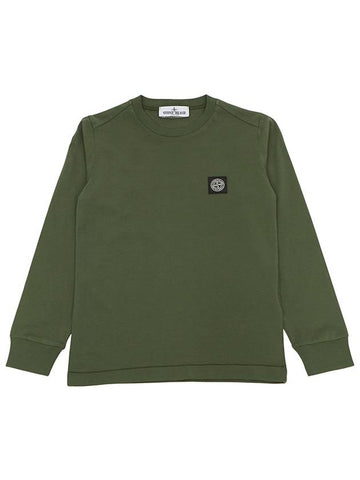 Kids Long Sleeve T Shirt 801620447 V0058 8A - STONE ISLAND - BALAAN 1