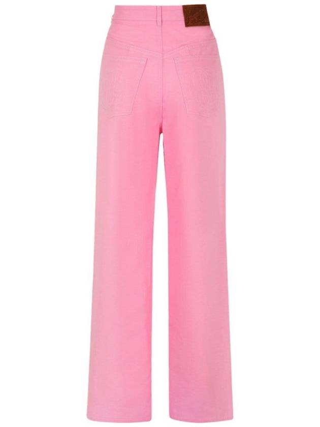 Denim Straight Pants WTR01S CO258 U442 PINK - BALLY - BALAAN 3