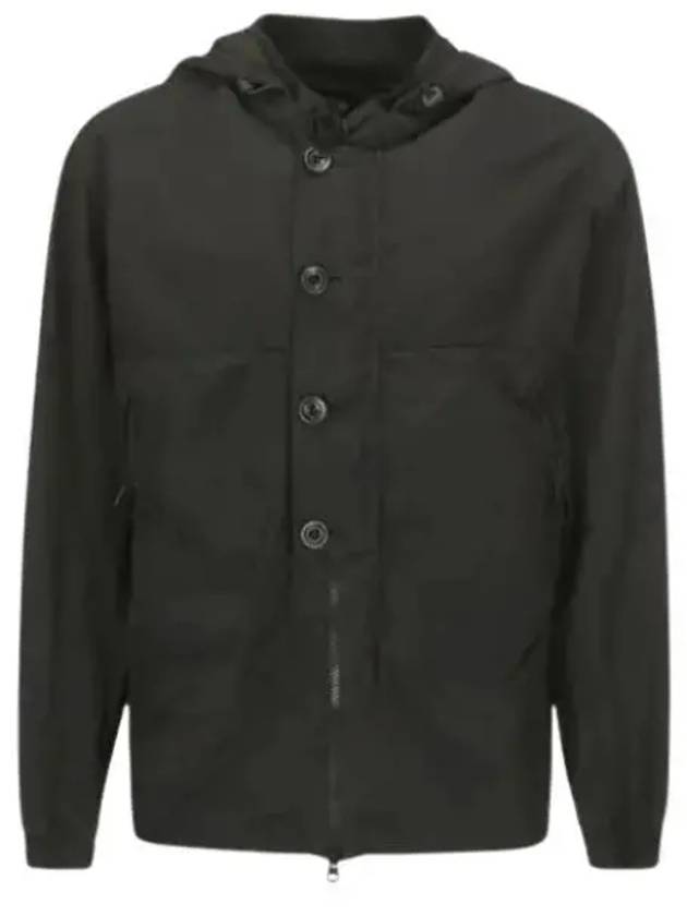 Flatt Nylon Goggle Over Long Sleeve Shirt Black - CP COMPANY - BALAAN 2