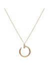 Juste Un Clou Necklace Pink Gold - CARTIER - BALAAN 1