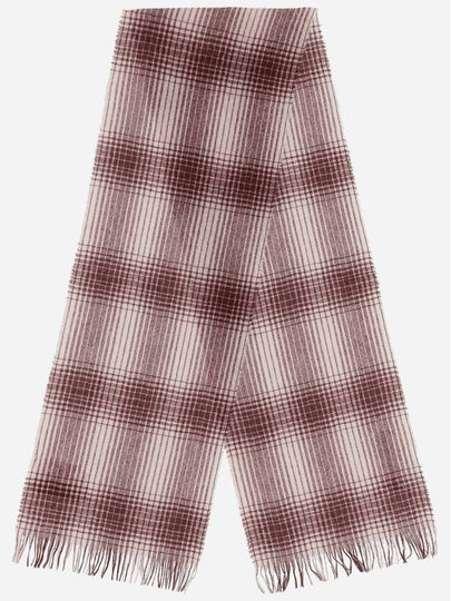 Resolution Check Wool Scarf Brown - OUR LEGACY - BALAAN 2