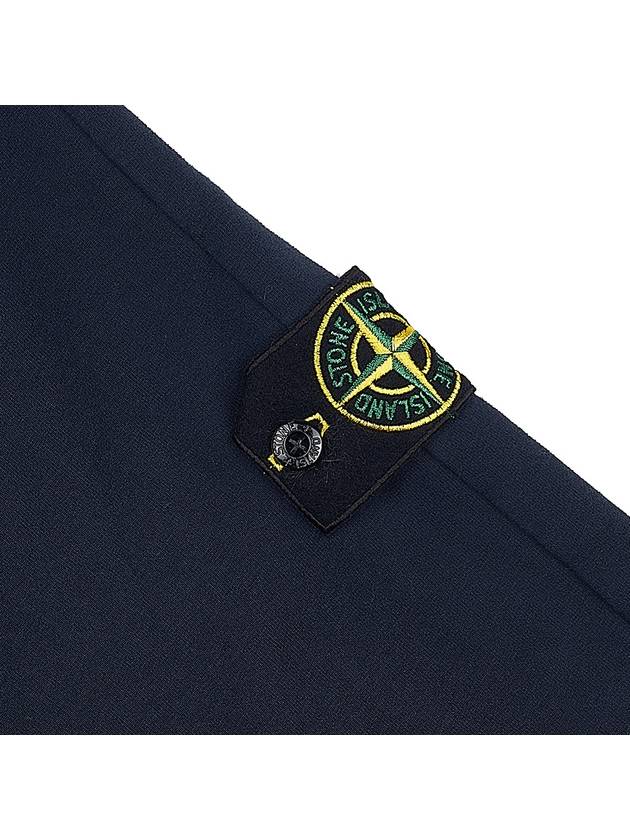 Compass Logo Patch Hoodie Navy - STONE ISLAND - BALAAN 6